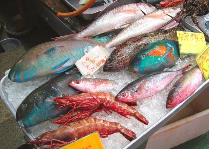 Itoman fishing cooperative Fish Center